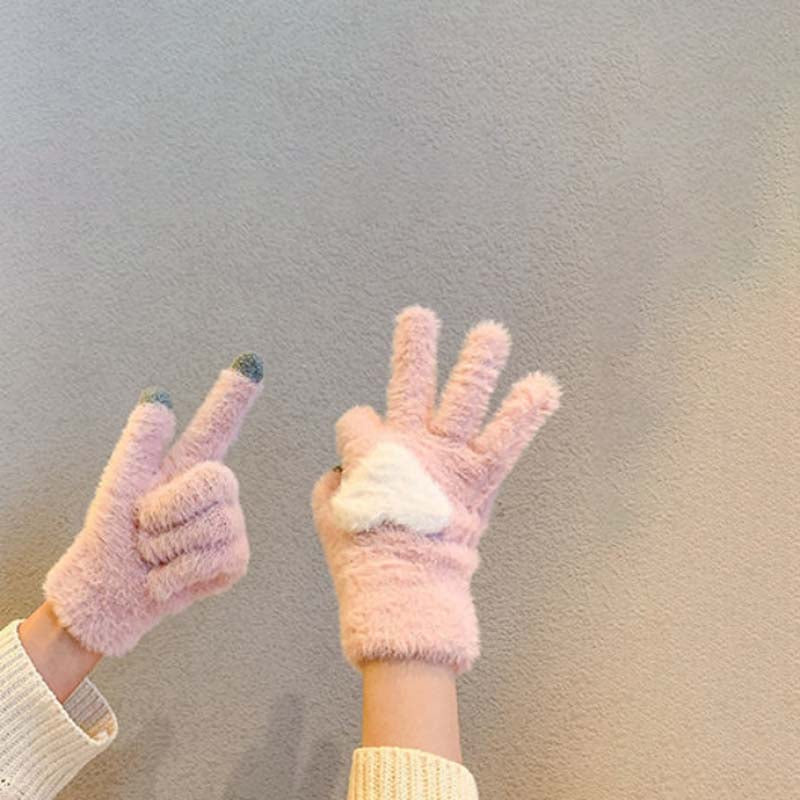 Warme Pluche Handschoenen