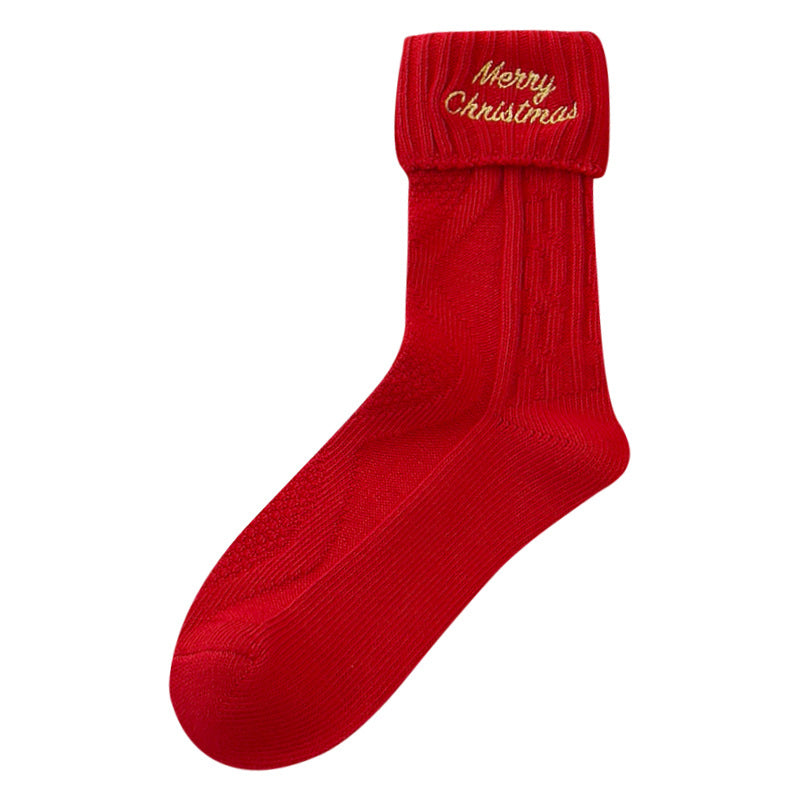 Weihnachtliche Freizeitsocken