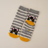 Socken Mit Cartoon-Katzenprint