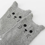 Socken Mit Katzenpfoten-Print