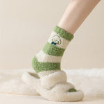 Chaussettes Chaudes En Peluche