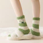 Chaussettes Chaudes En Peluche