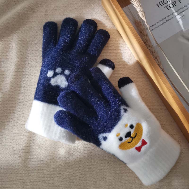 Cartoon warme handschoenen