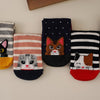 Socken Mit Cartoon-Katzenprint