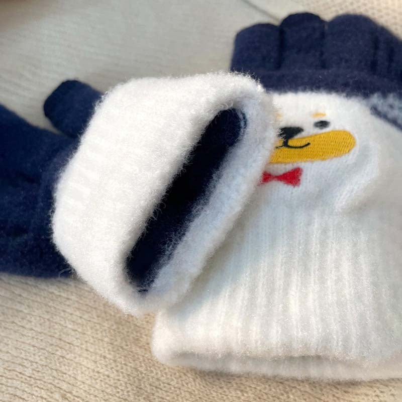 Cartoon warme handschoenen