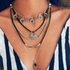 Vintage Böhmische Halskette