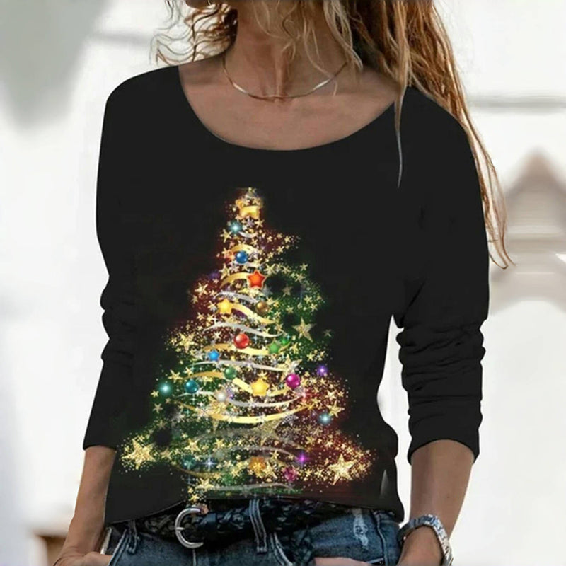 Lässiges Weihnachts-T-Shirt