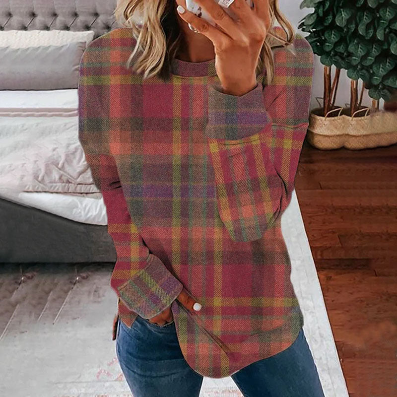 Vintage Checked T-Shirt