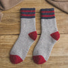 Gestreifte Warme Socken