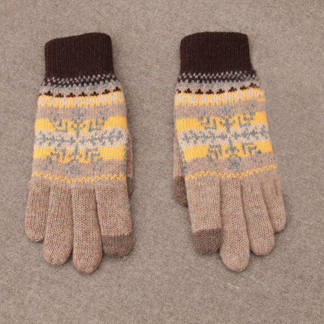 Warme Gebreide Handschoenen