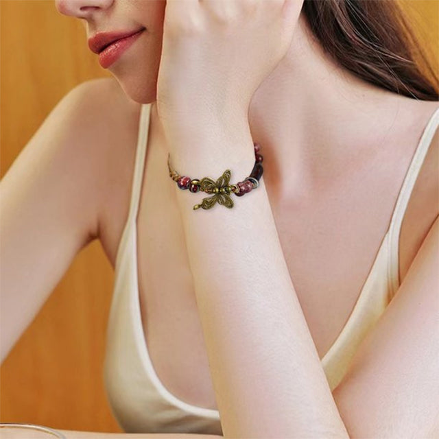 Bracelet Tressé Papillon
