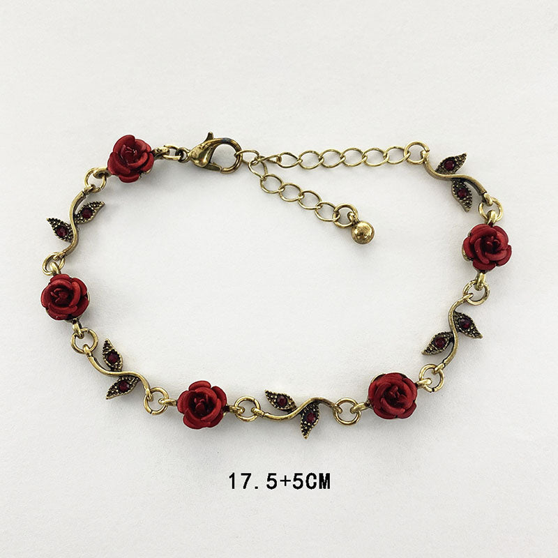 Bracelet Rose Vintage Élégant