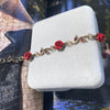 Elegante Vintage Roze Armband