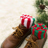 Joulun raidalliset sukat