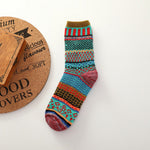 Socken Im Vintage-Ethno-Stil