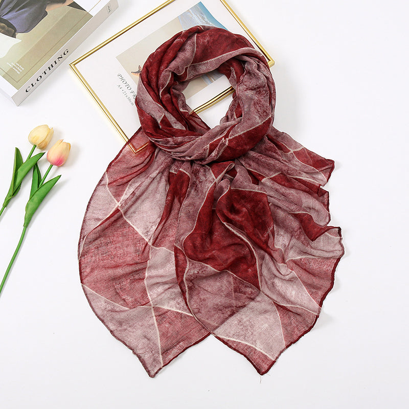 Foulard Géométrique Rétro