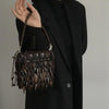 Bolso Bohemio Con Borlas Vintage